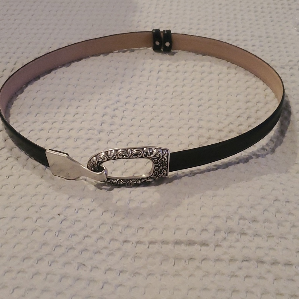 Adjustable Leather Belt Size S